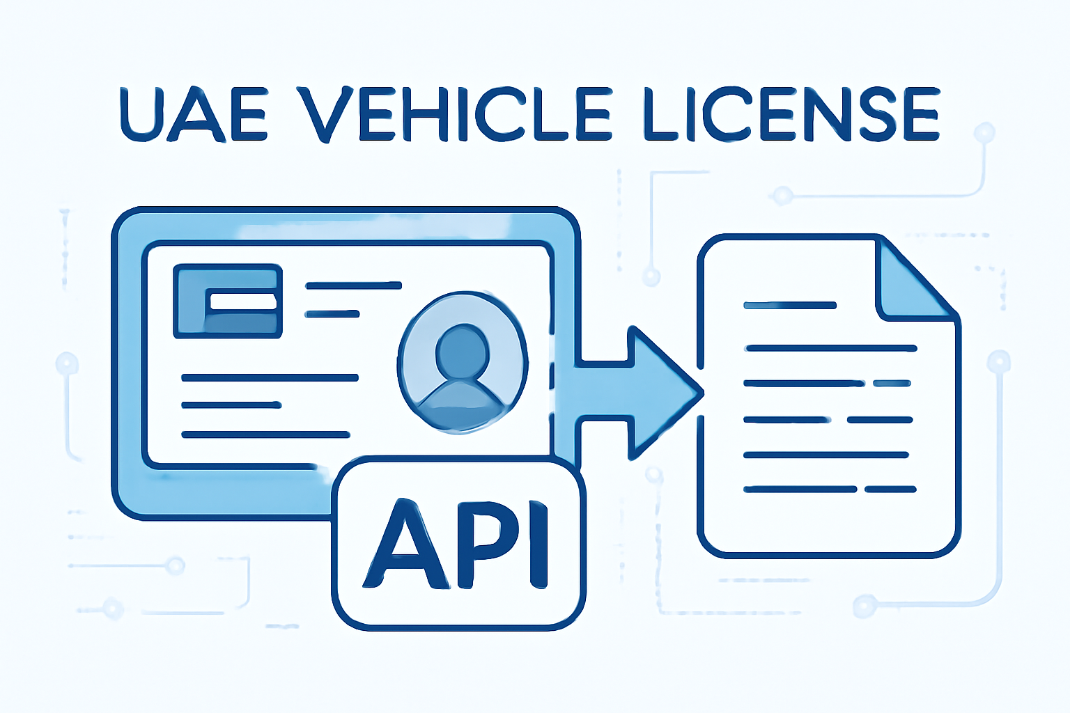 UAE Vehicle License
